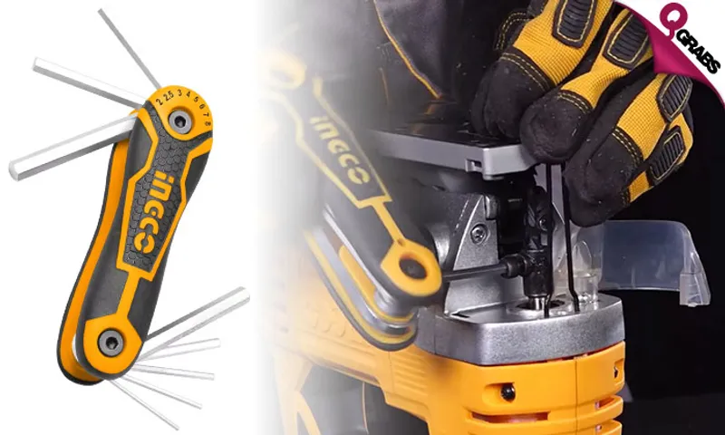 8-in-1 Hex Key Folding Tool!